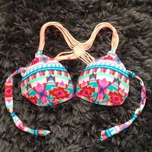 GB Dillard’s Exclusive Printed Swim Top